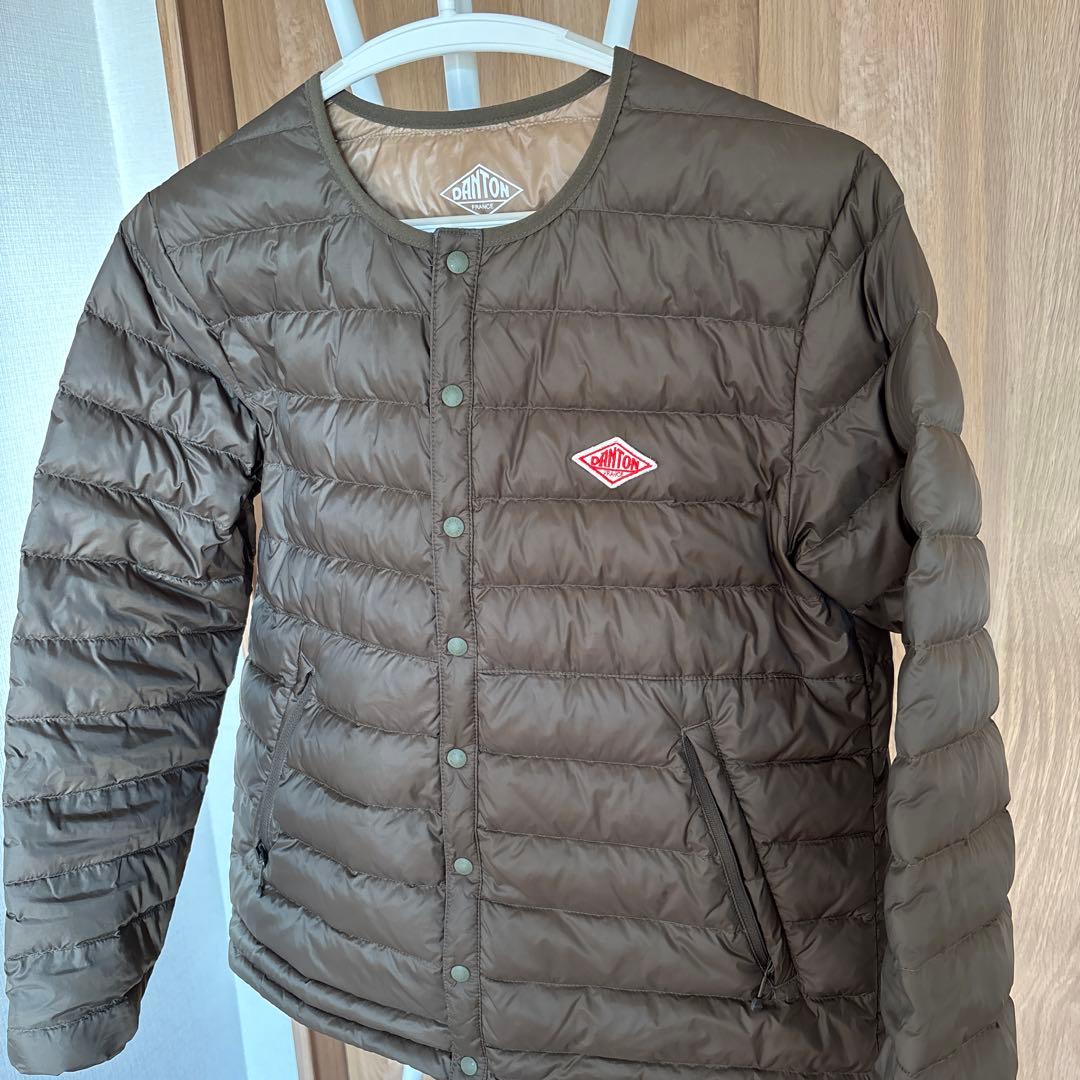 DANTON ブラウン ダウンジャケット 38