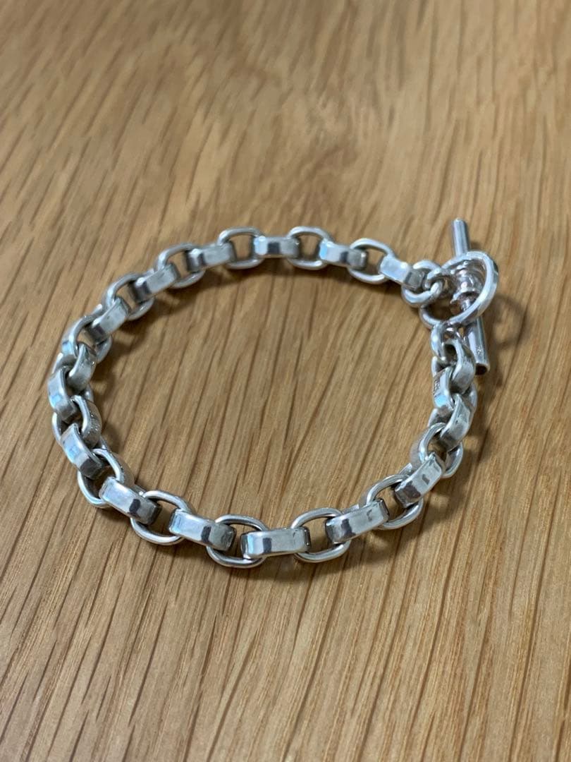 VINTAGE 英国ジュエリー チェーンブレスレット LONDON