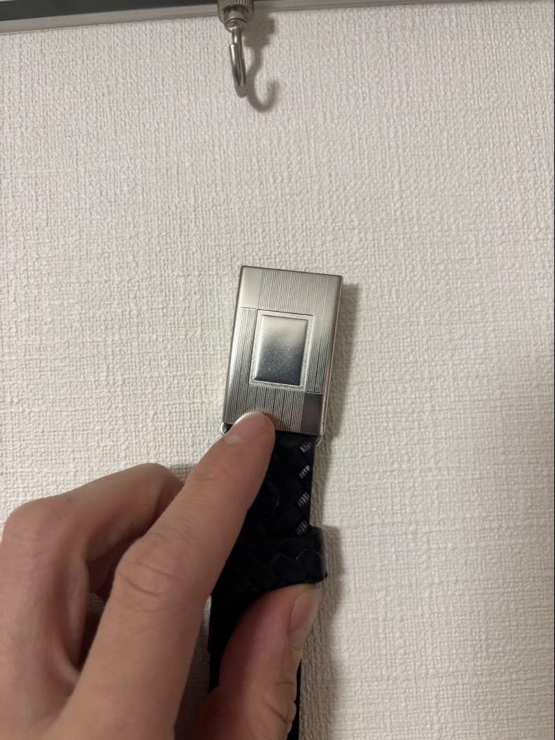 T.T タイガタカハシBasketweave Pattern Belt