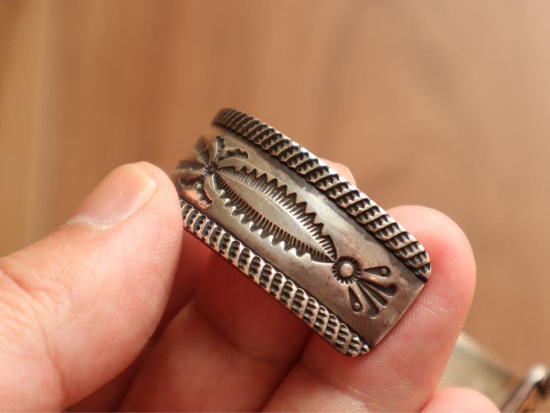 クレンドンピート　キャリコレイクターコイズバングル