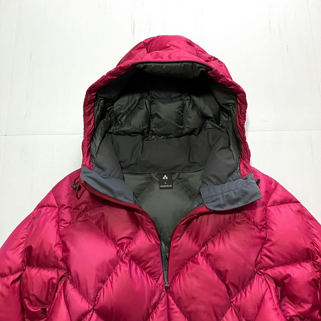 mont-bell モンベル ライトアルパインダウンパーカ　チェリーレッド　Ｌ