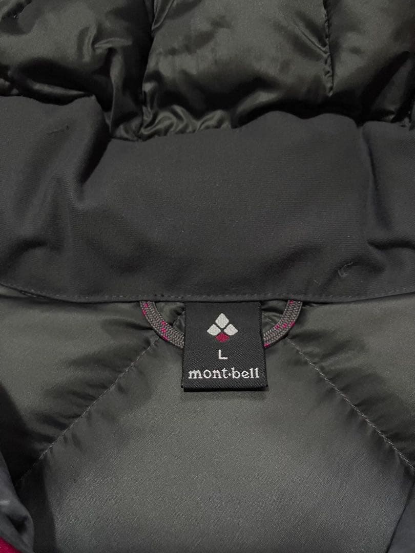 mont-bell モンベル ライトアルパインダウンパーカ　チェリーレッド　Ｌ