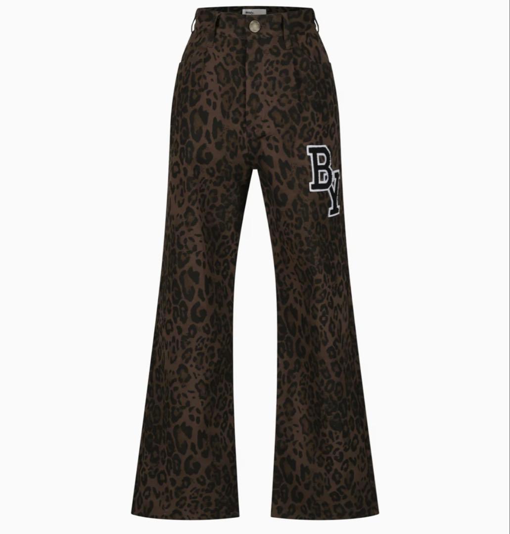 大幅値下げ　bibiy. BY. LEOPARD PANTS パンツ　レオパード