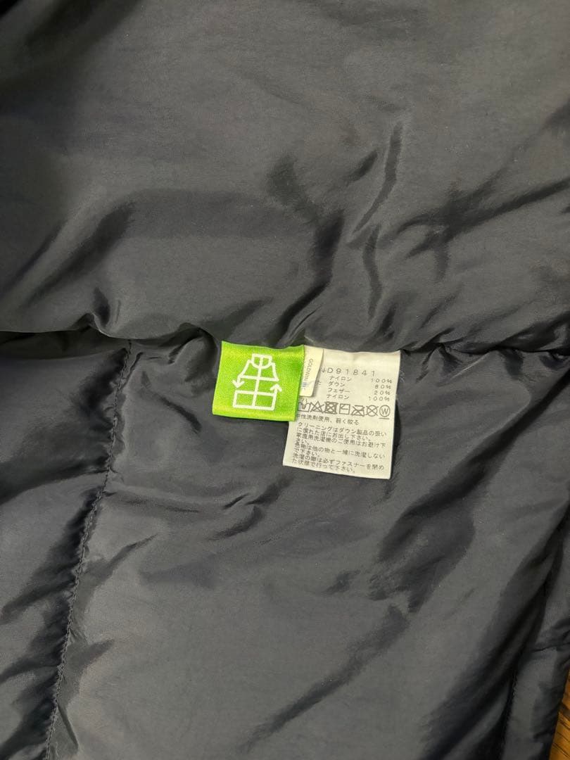 ノースフェイス ヌプシジャケット　ND91841 K ブラック　Mサイズ