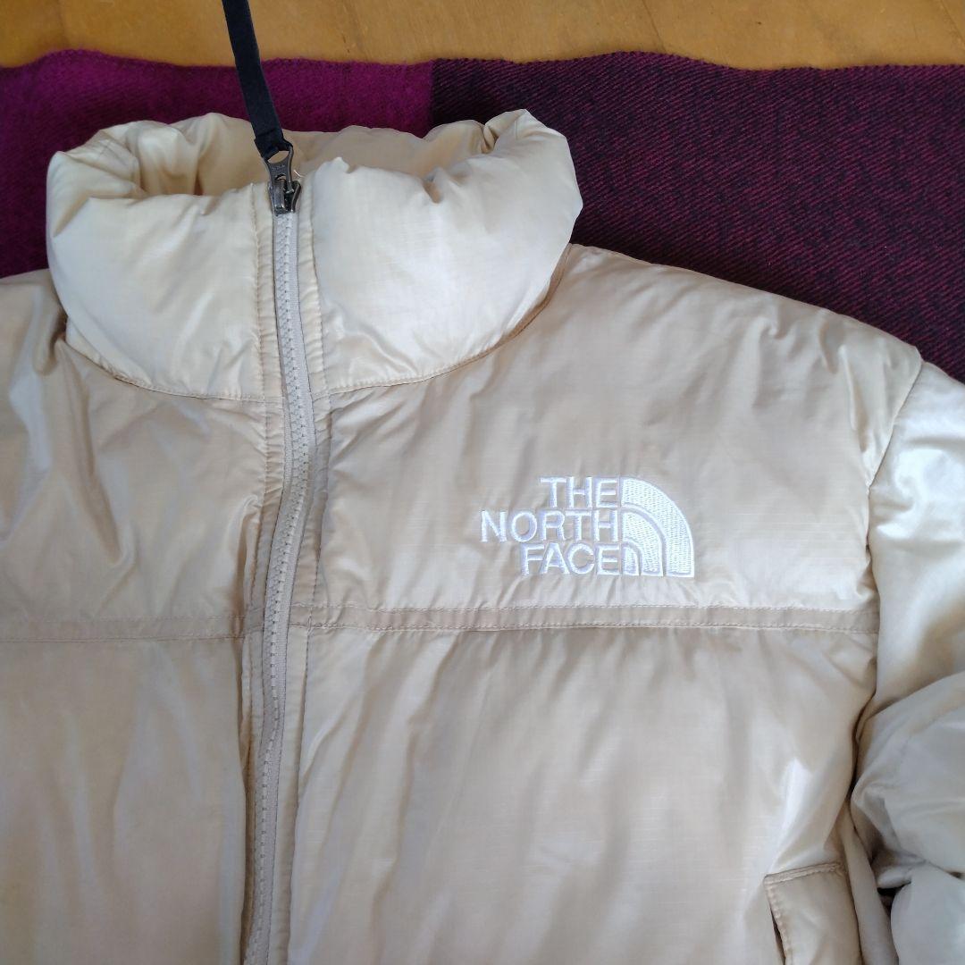 THE NORTH FACE ベージュホワイト ダウン