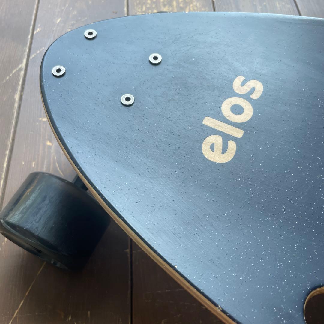 elos スケートボード★ブラック 袋付きイロスstateboard