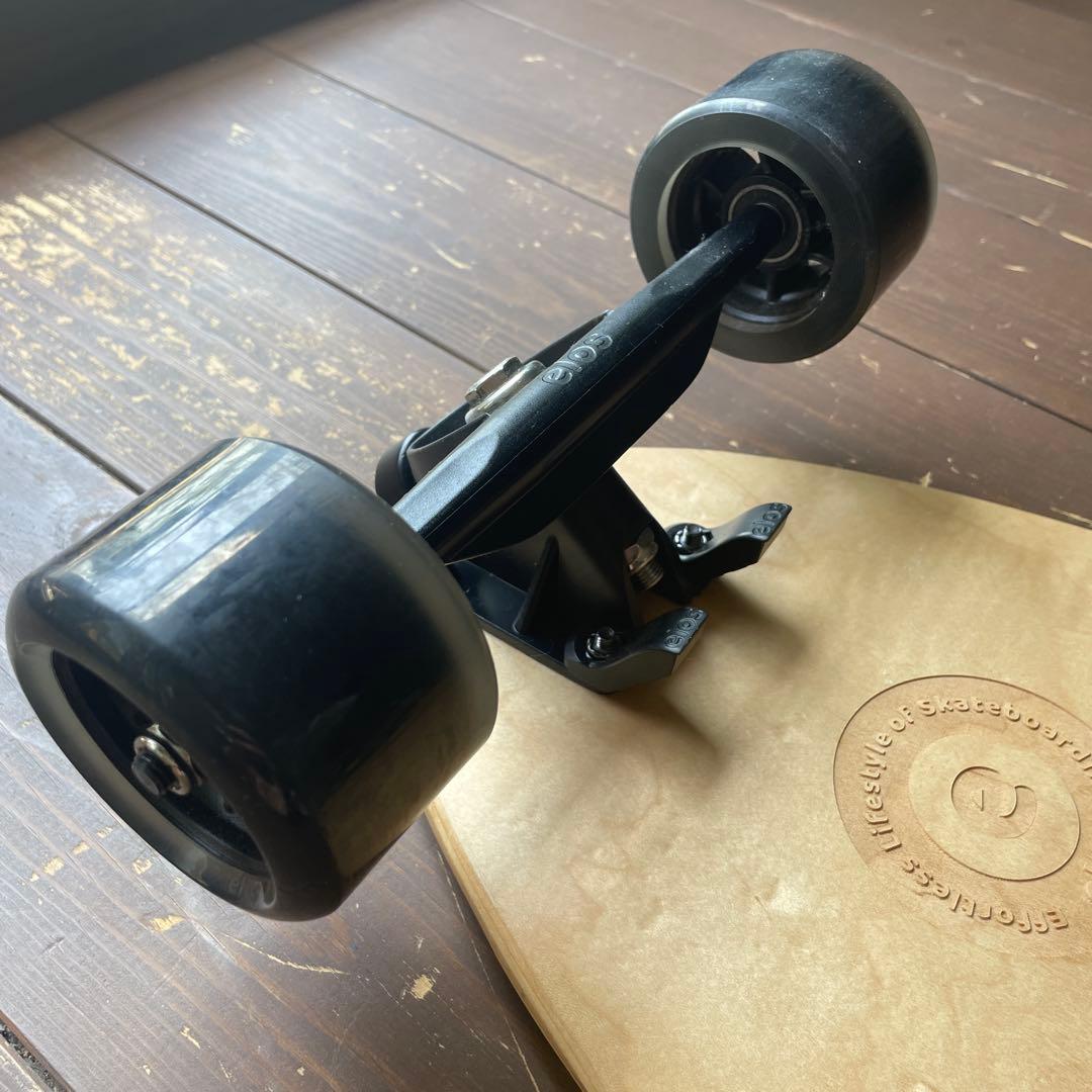 elos スケートボード★ブラック 袋付きイロスstateboard