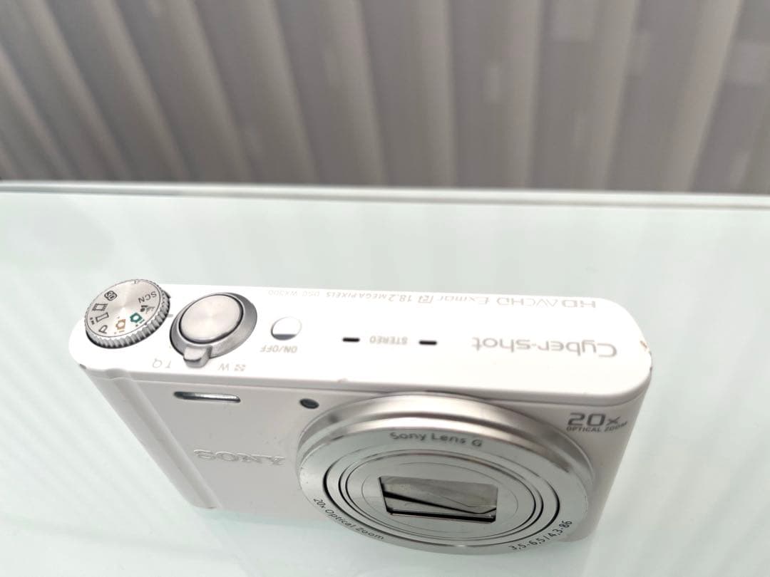 SONY サイバーショット DSC-WX300 ホワイト デジタルカメラ