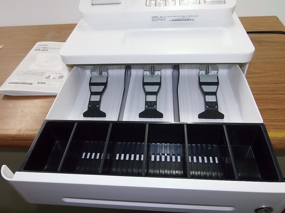 CASIO 電子レジスター SR-G3 2022年製 250529