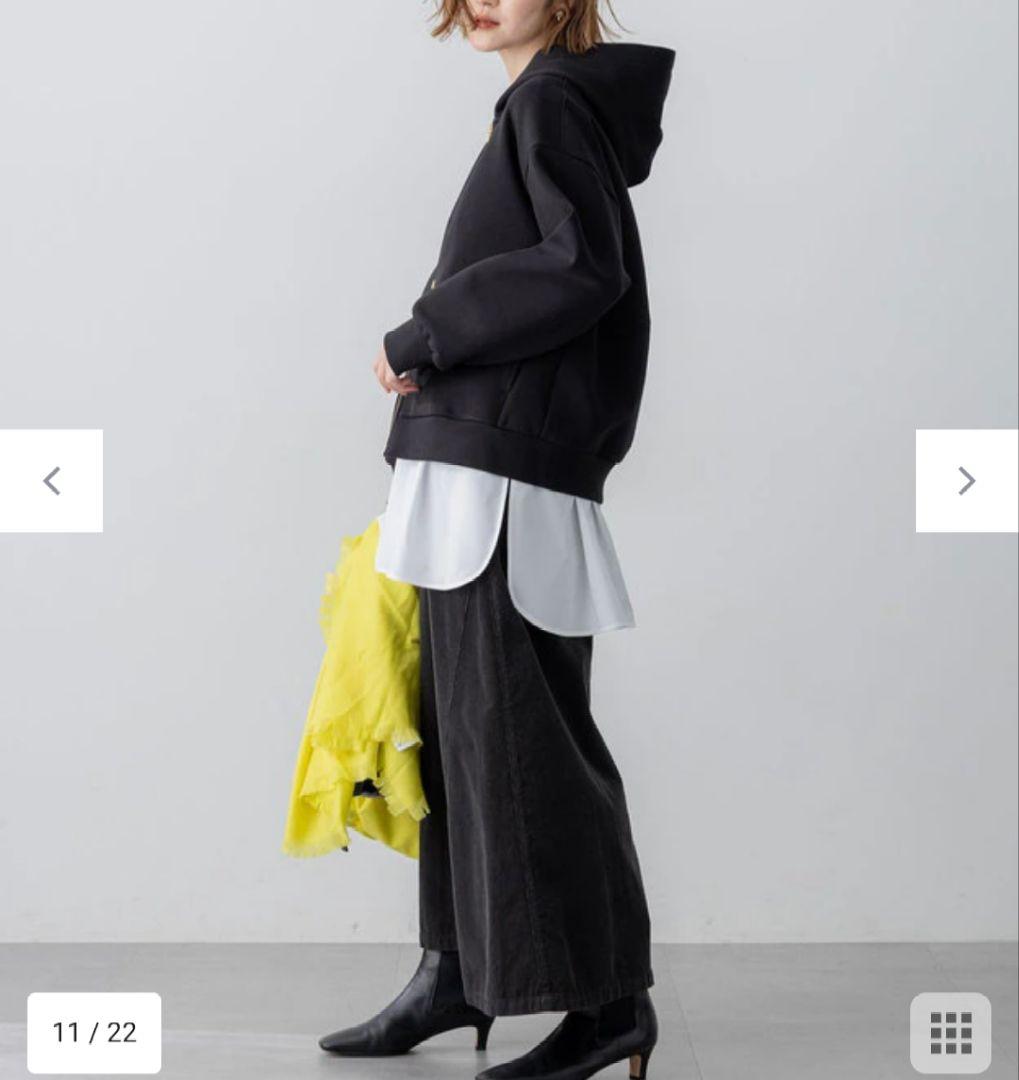 23区 完売コットンエアーダンボールコクーンフーディ