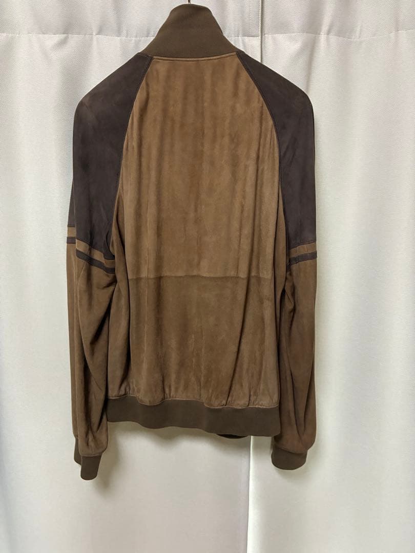 ジャケット・アウター special prada suede track jacket