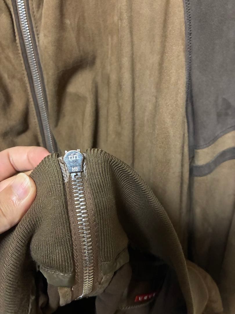 ジャケット・アウター special prada suede track jacket