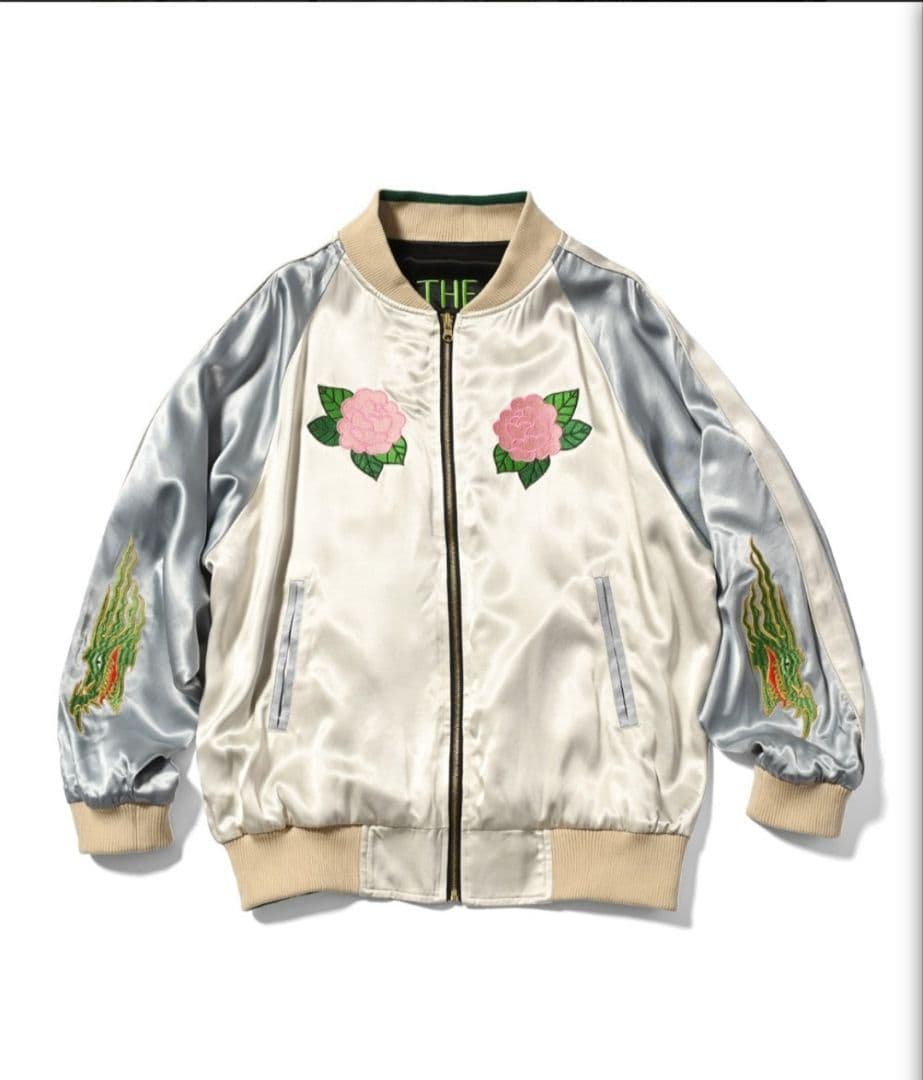 最終価格　ALLY＆DIA リバーシブルスカジャン　Ｌサイズ　kj着用 新品