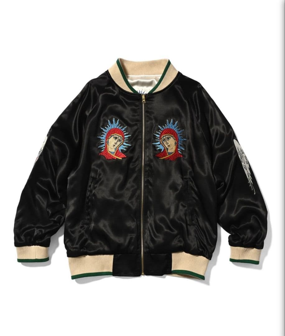 最終価格　ALLY＆DIA リバーシブルスカジャン　Ｌサイズ　kj着用 新品