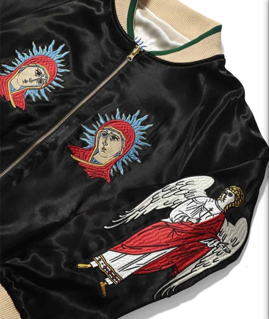 最終価格　ALLY＆DIA リバーシブルスカジャン　Ｌサイズ　kj着用 新品