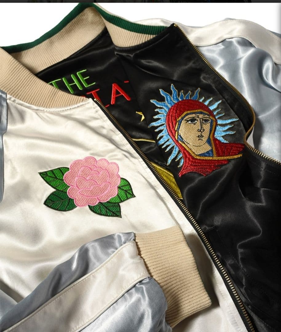 最終価格　ALLY＆DIA リバーシブルスカジャン　Ｌサイズ　kj着用 新品