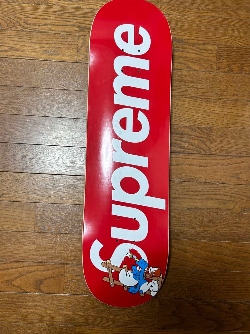 20aw Supreme smurfs Skateboard デッキ スマーフ