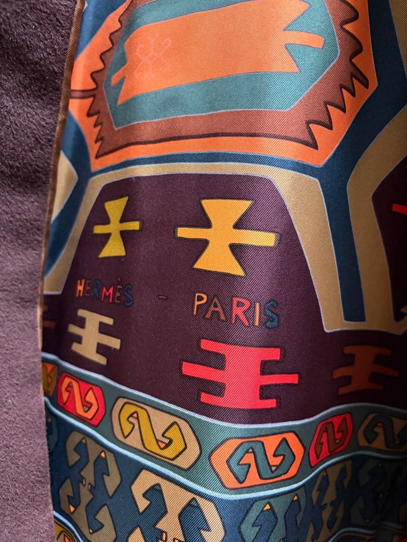 o*o様 Hermes Kilim ダークパープルジャケット