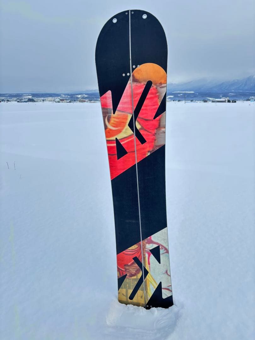 スノーボード　スプリットボード　K2 Panoramic 168 板　シール付き