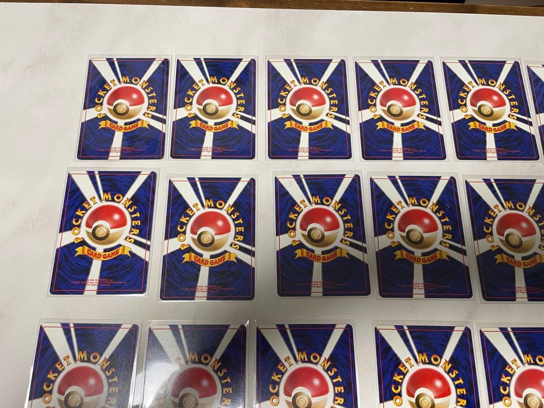 ポケモンカード　旧裏　ナツメシリーズ３４枚まとめ売り