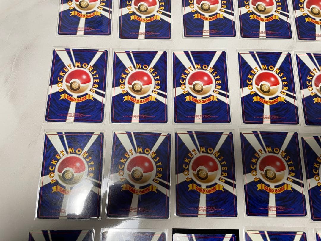 ポケモンカード　旧裏　ナツメシリーズ３４枚まとめ売り