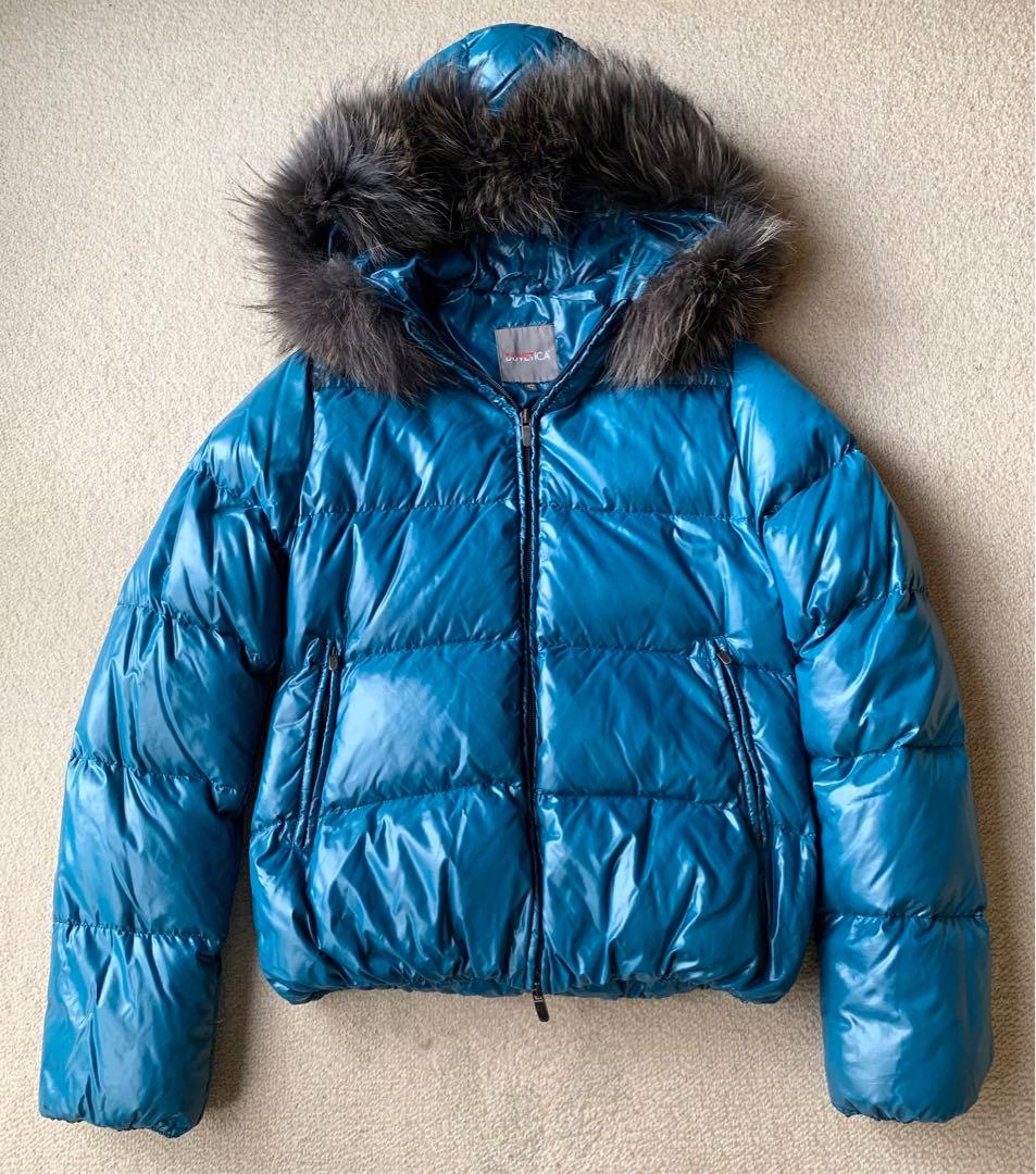 【デュベチカ】ファー付き高級ダウンサイズ42