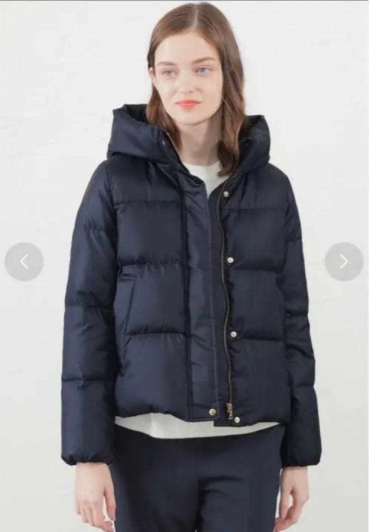 【ma!】マッキントッシュフィロソフィー　フーデッドショートダウン