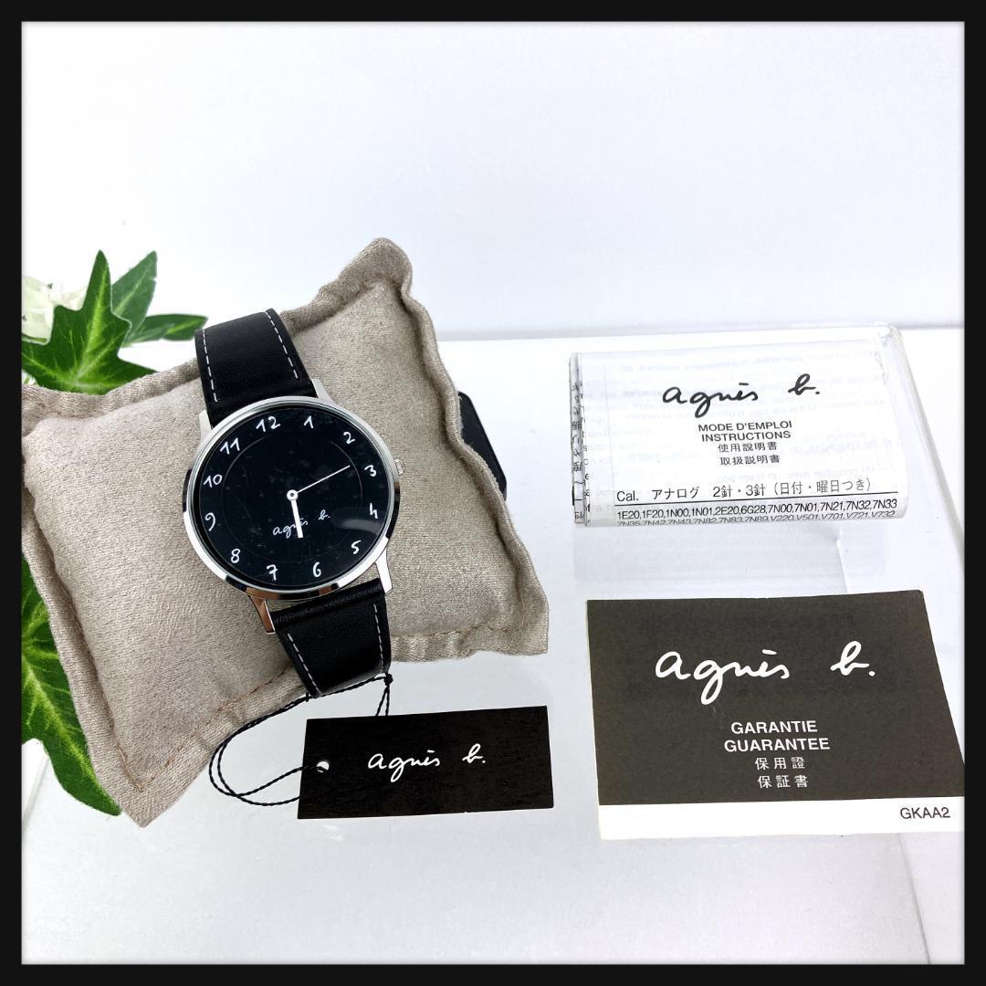 新品未使用　箱付き　電池交換　稼働品　アニエスべー　腕時計　クォーツ　レディース