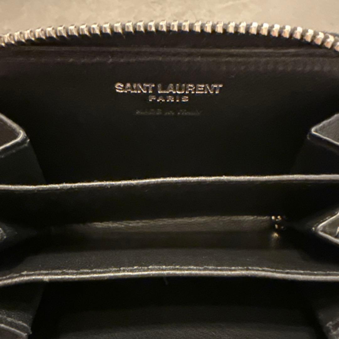 SAINT LAURENT レザー　ケース　カードケース