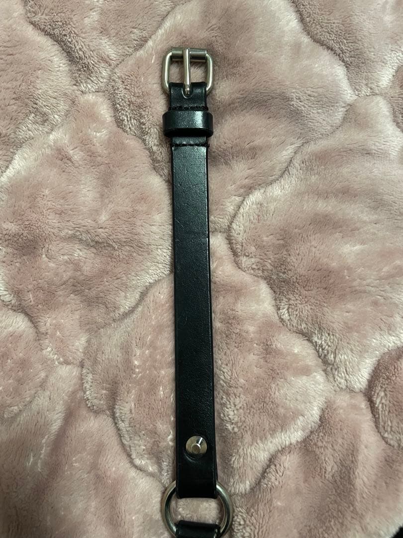 HYSTERIC GLAMOUR レザーベルトブラック ヒステリックグラマー