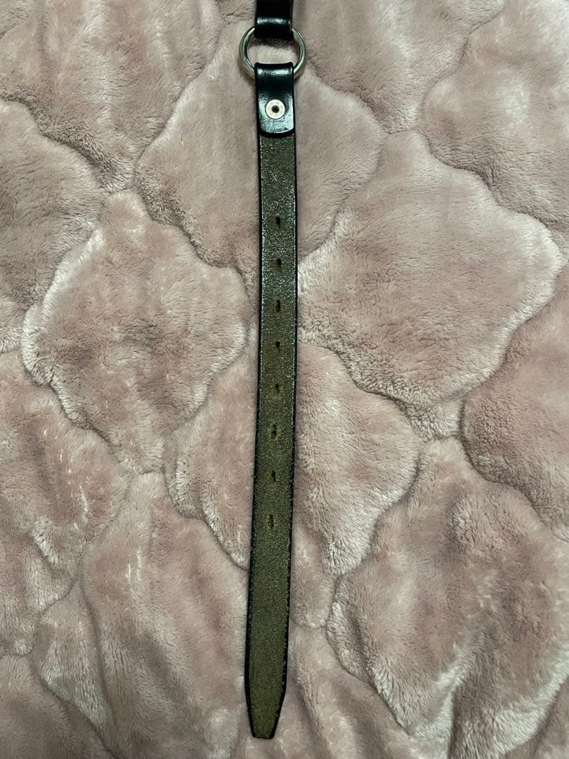 HYSTERIC GLAMOUR レザーベルトブラック ヒステリックグラマー