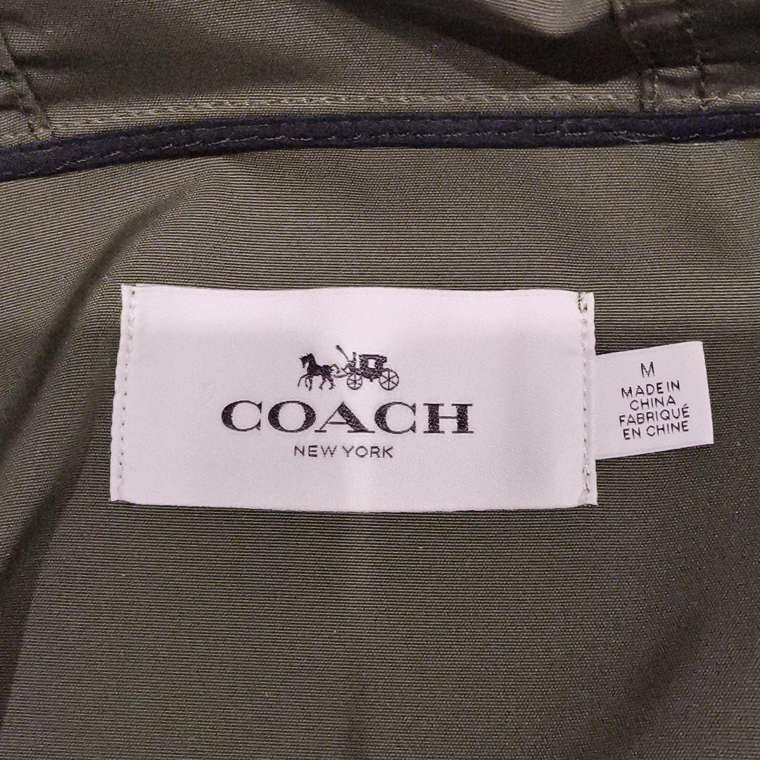 ダウンライナーで超暖か✨️　COACH　3WAYモッズコート　ラムファー