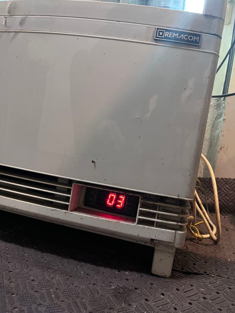 レマコム 4面ガラス冷蔵ショーケース (98L) RCS-4G98