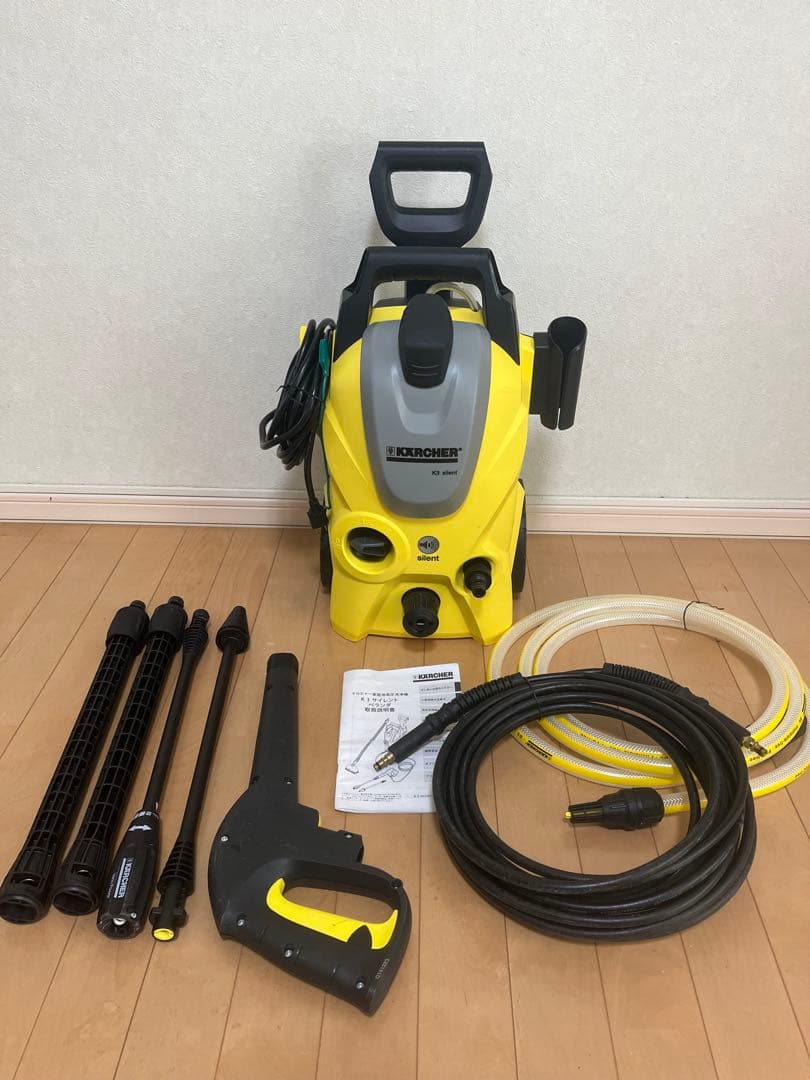【ジャンク品】　KARCHER 高圧洗浄機 ケルヒャー K3 サイレント60Hz