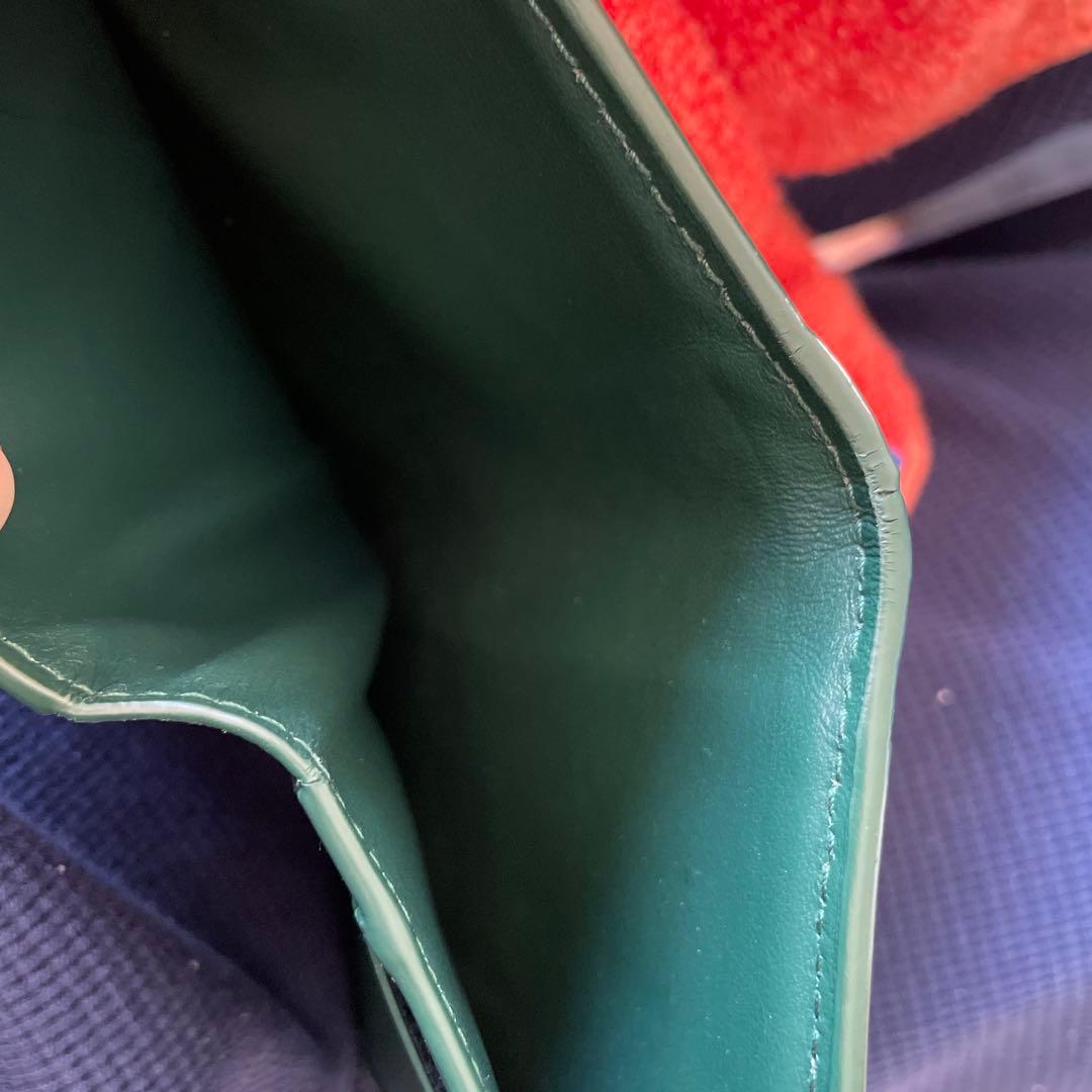 Bottega Veneta エメラルドグリーン　二つ折