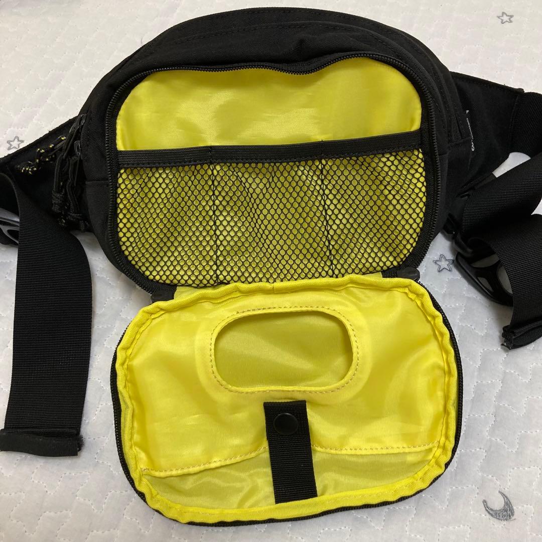 Hagoo ハグー　ヒップシート兼ショルダーバッグ ブラック