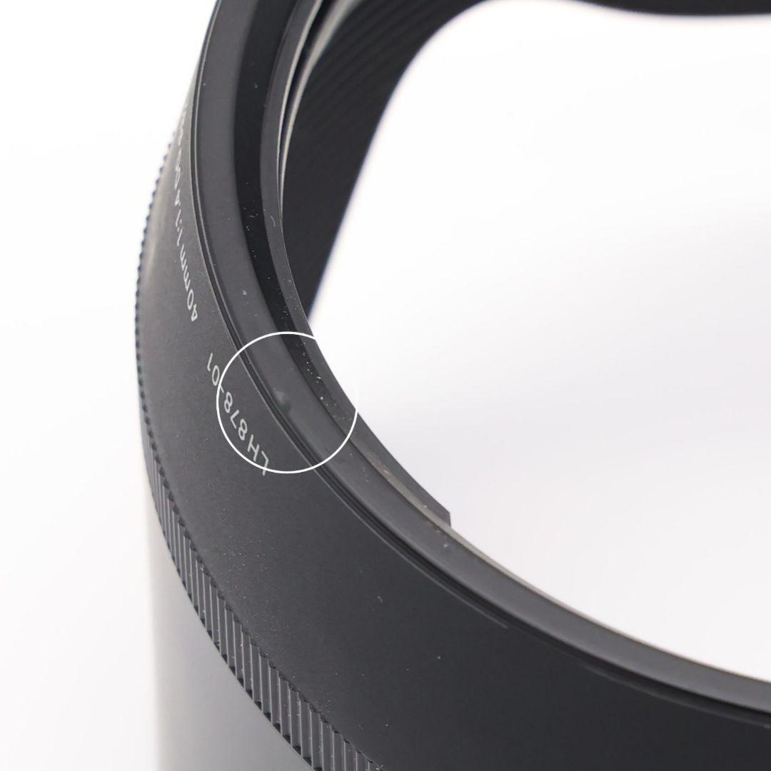 SIGMA Art 40mm F1.4 DG HSM (キヤノンEF用)