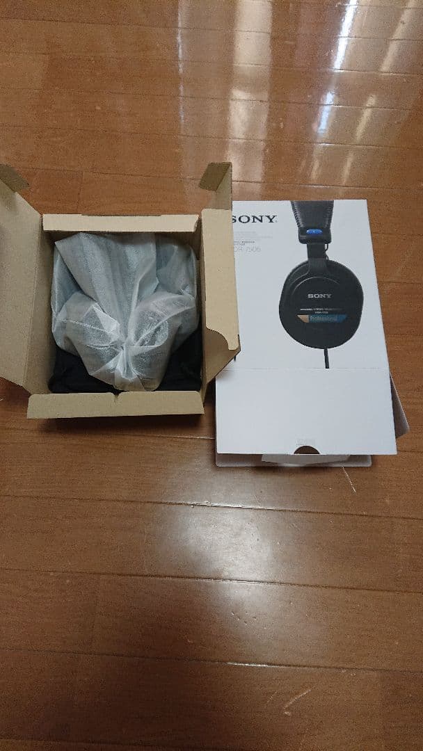 SONY MDR-7506 オーバーイヤーヘッドフォン