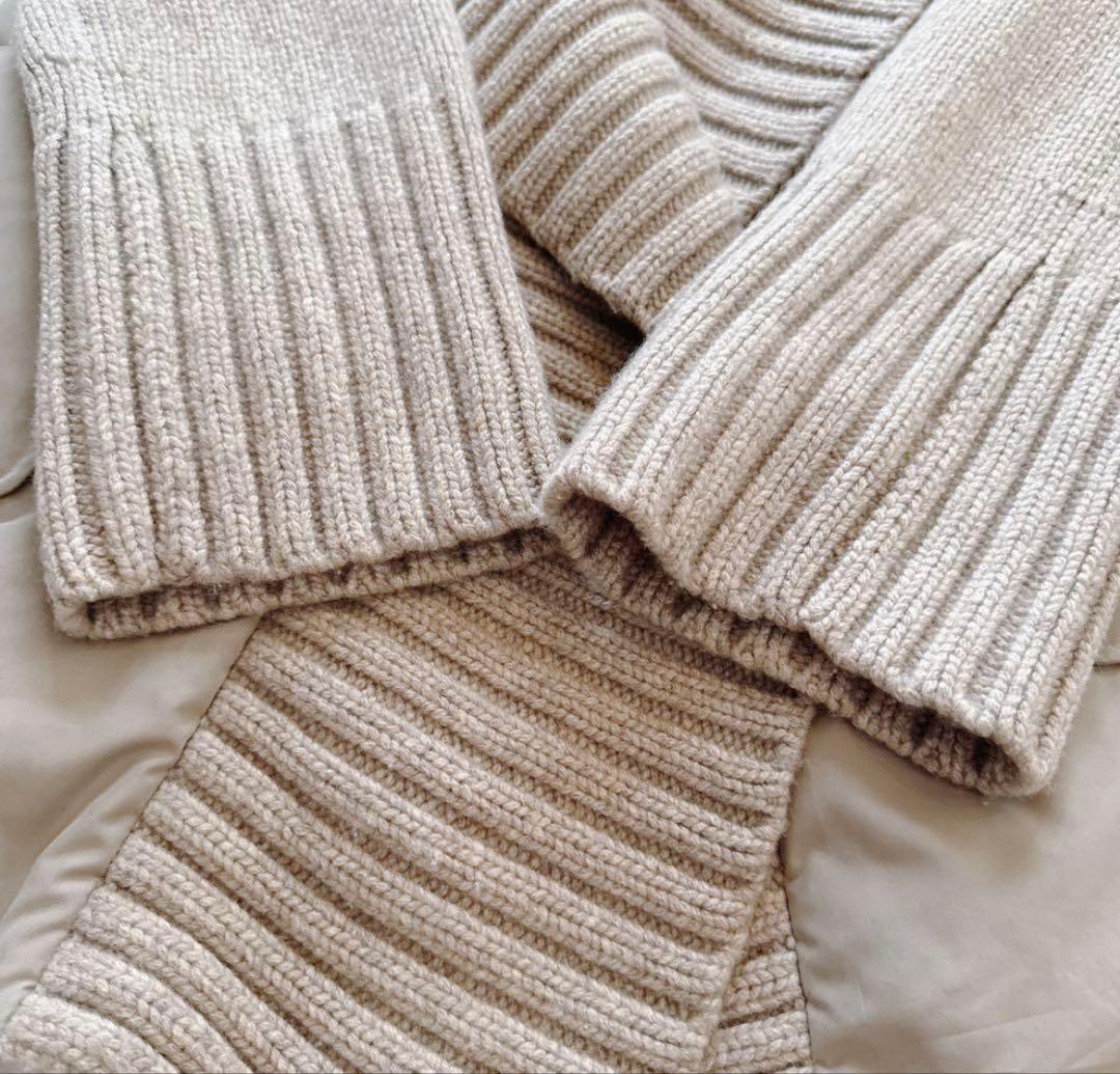 フォクシー ダウン&カシミヤ100% ニットコートDAISY LIN FOXEY