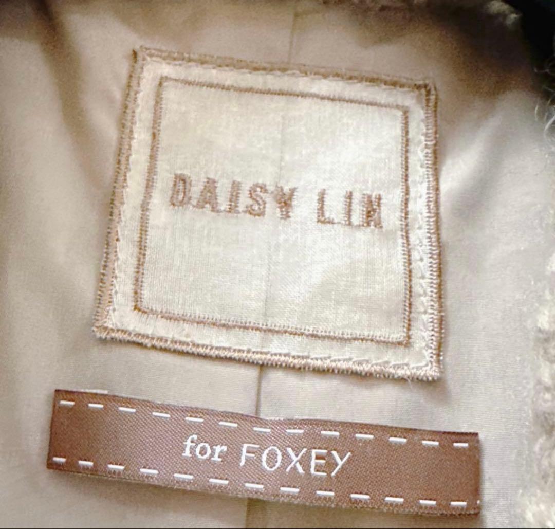 フォクシー ダウン&カシミヤ100% ニットコートDAISY LIN FOXEY