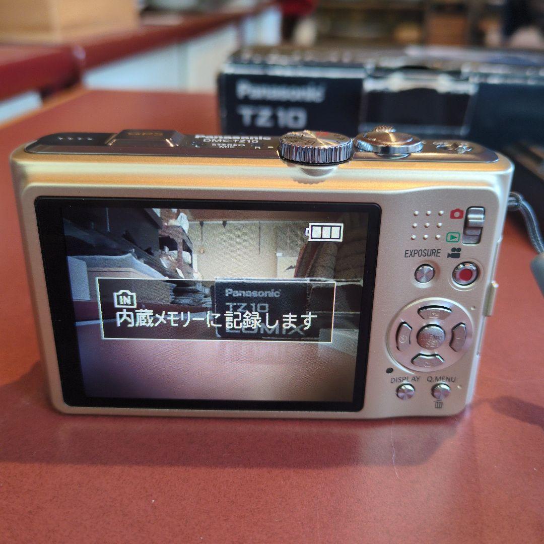 美品！Panasonic LUMIX TZ10 ゴールド