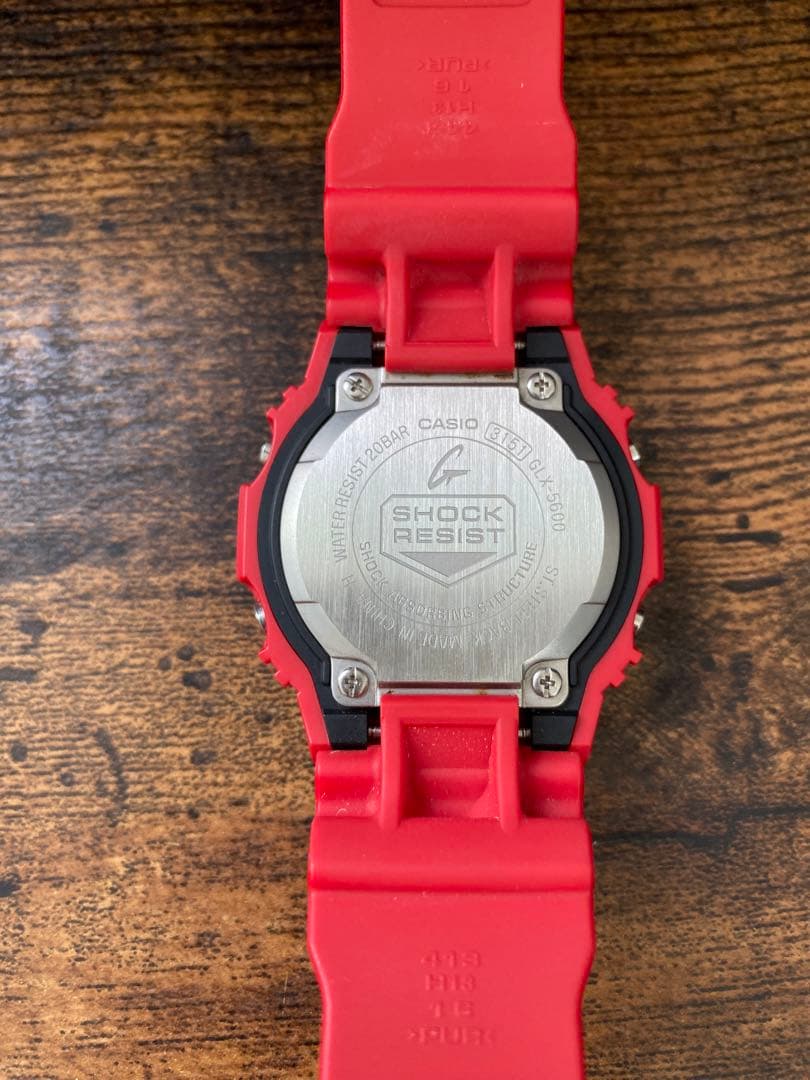 CASIO G-SHOCK 3151 GLX-5600(レッド)