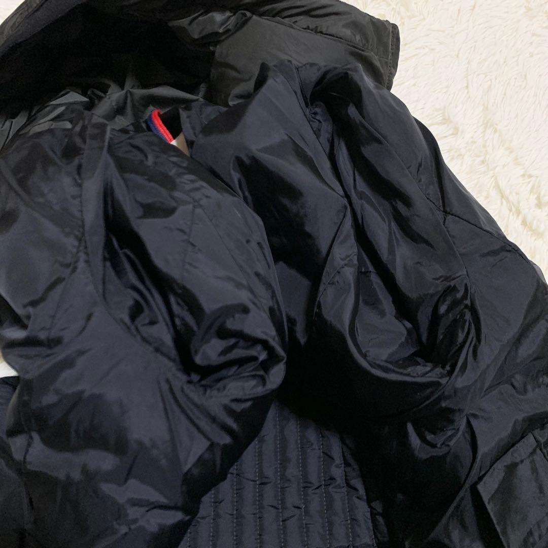 【yuyu】モンクレール ダウン TALEVE ラムレザー カーキ 2