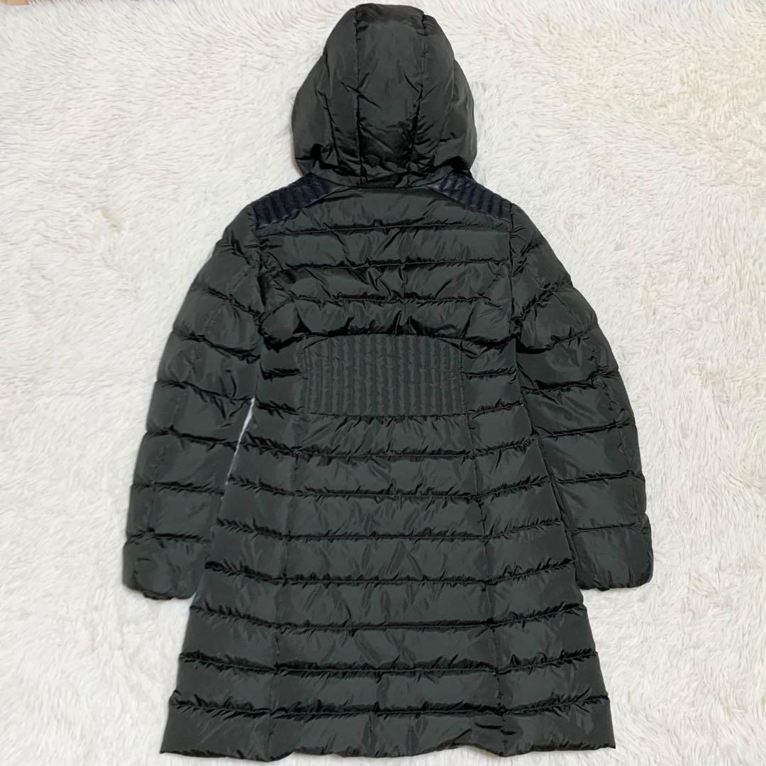 【yuyu】モンクレール ダウン TALEVE ラムレザー カーキ 2