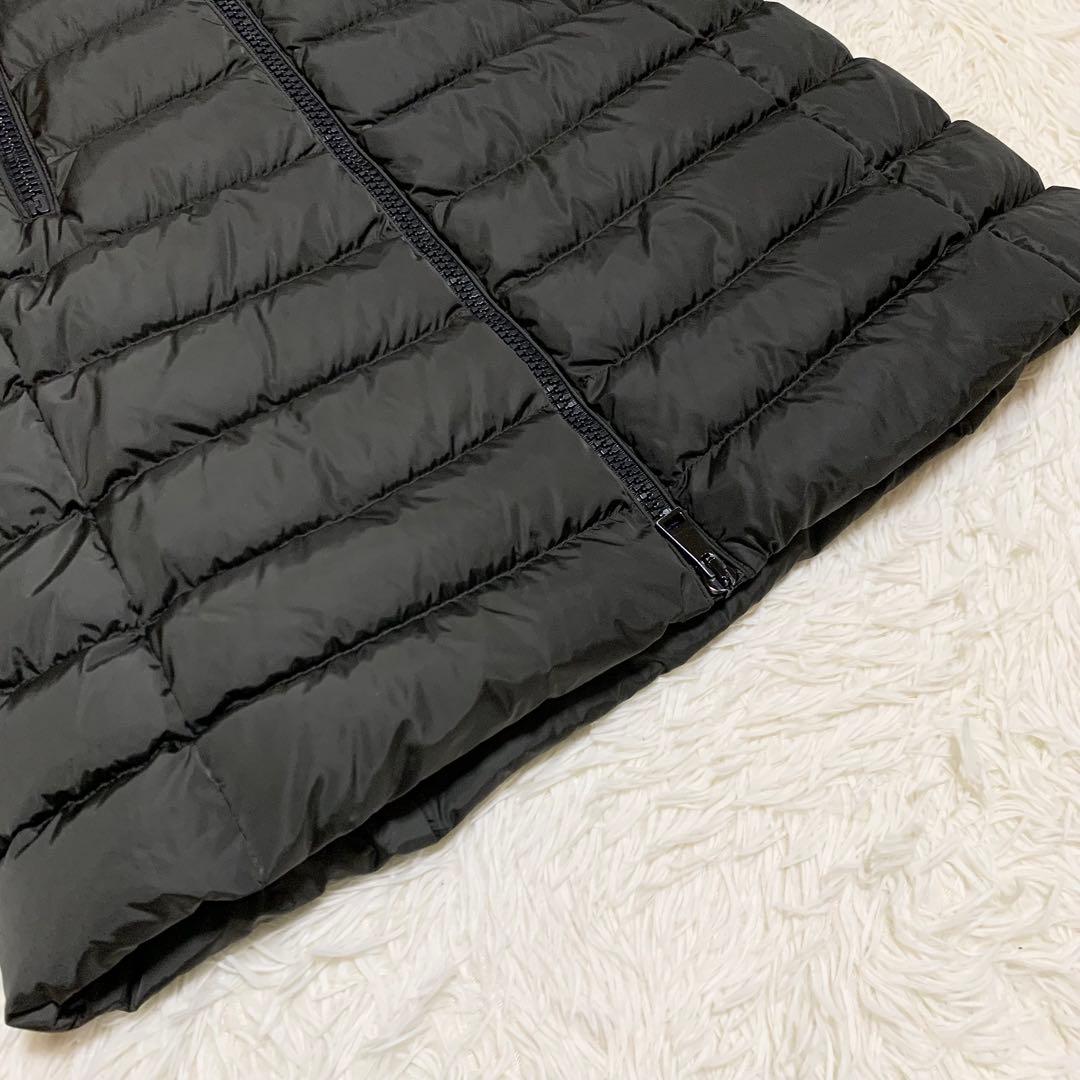 【yuyu】モンクレール ダウン TALEVE ラムレザー カーキ 2