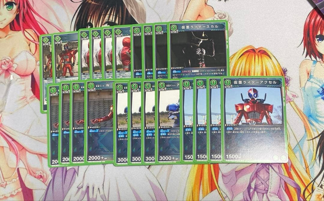 ウ*ギ様 ユニオンアリーナ 仮面ライダーWデッキ+改造パーツ