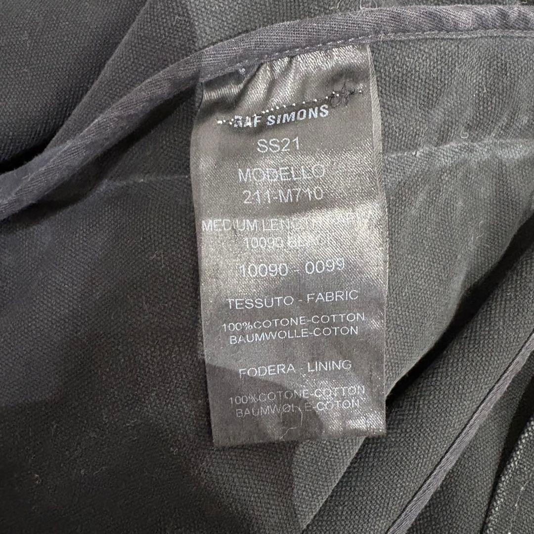 ジャケット・アウター RAF SIMONS 21SS MEDIUM LENGTH PARKA