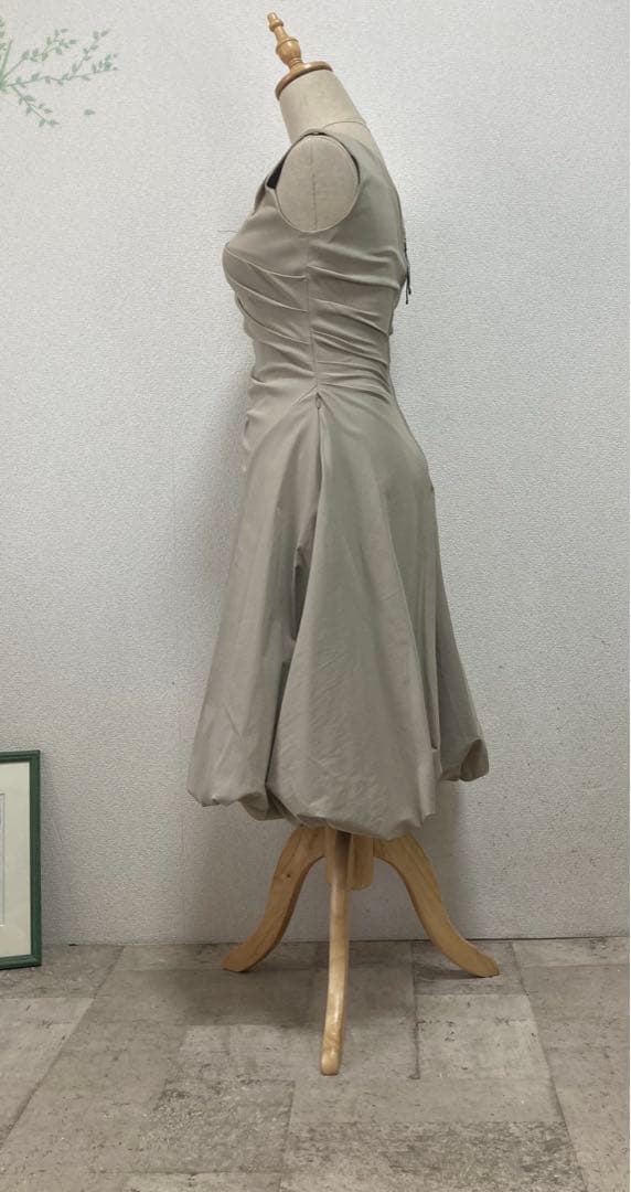 フォクシーニューヨーク　FOXEY カシュクールワンピース 38 ウォッシャブル