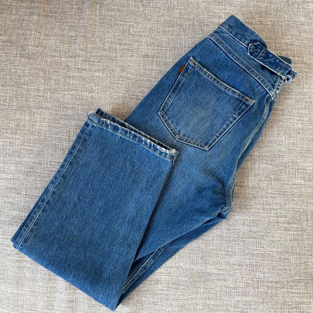 新品未使用☆スピックアンドスパン　5 1/2 ストレートフィットデニム　27