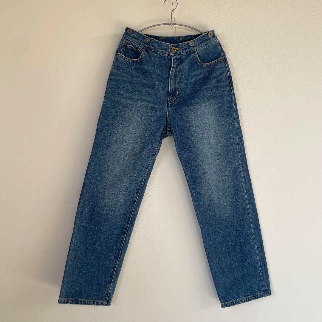 新品未使用☆スピックアンドスパン　5 1/2 ストレートフィットデニム　27